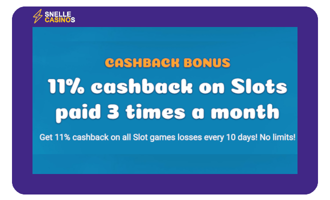 Samosa Casino cashback promotie